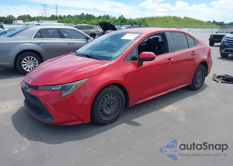 2020 Toyota Corolla Le z USA, uszkodzony, nr VIN JTDEPRAE3LJ113620